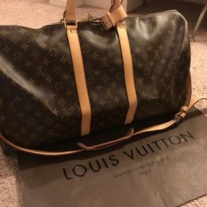 Luis Vuitton Keepall Bandouliere 50